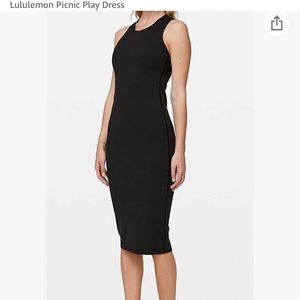 Lululemon picnic day black dress size 4